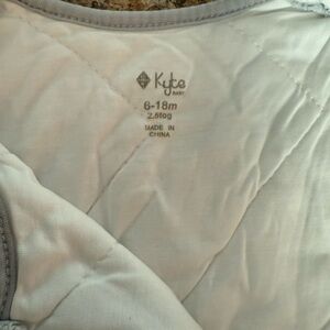 Kyte BABY Light Gray Quilted Sleep Sack